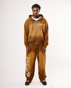Caramel Wash Oversized Hoodie