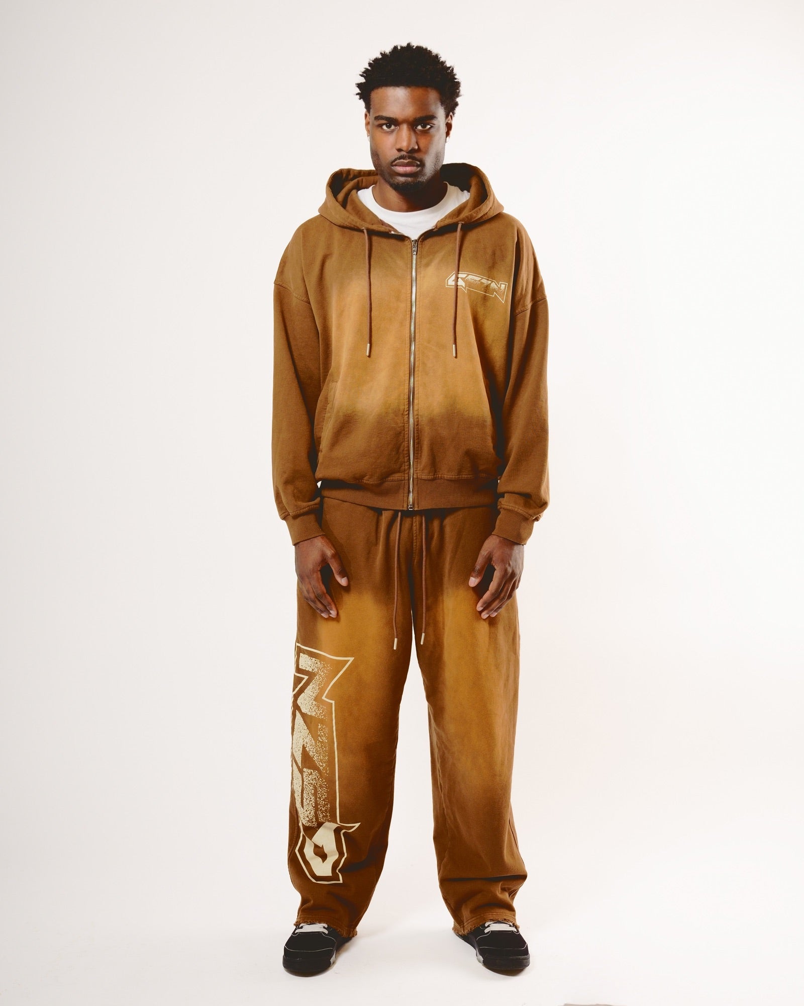 Caramel Wash Oversized Hoodie