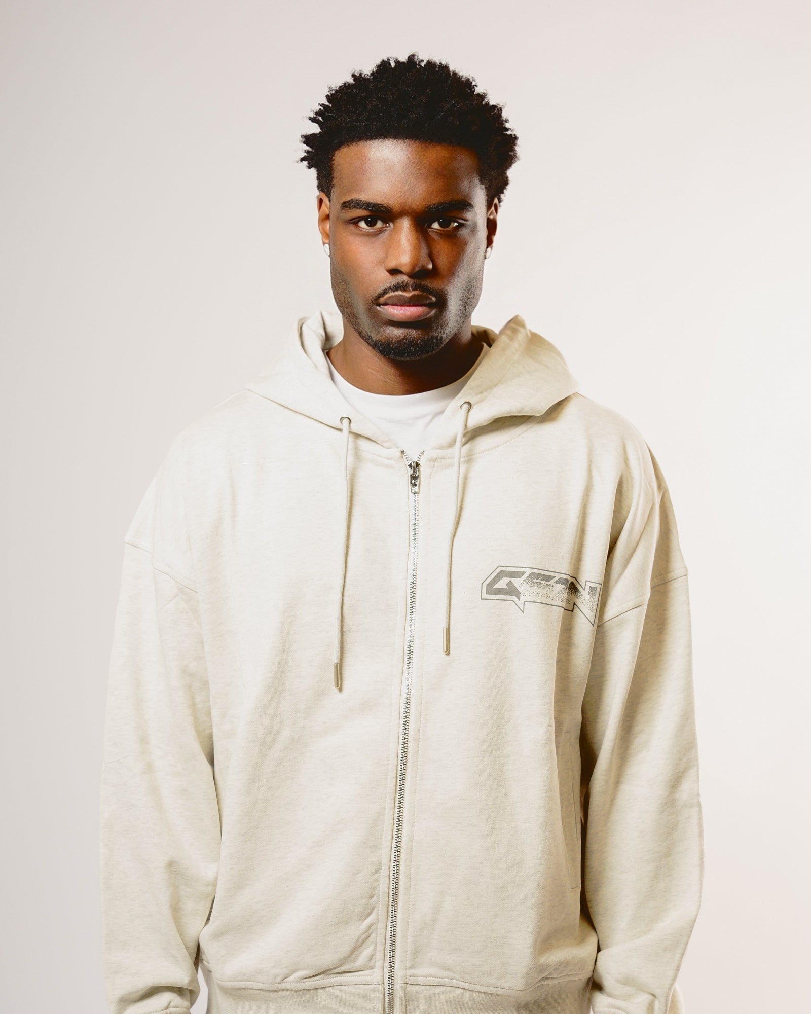 Off White Oversized Hoodie