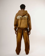 Caramel Wash Oversized Hoodie