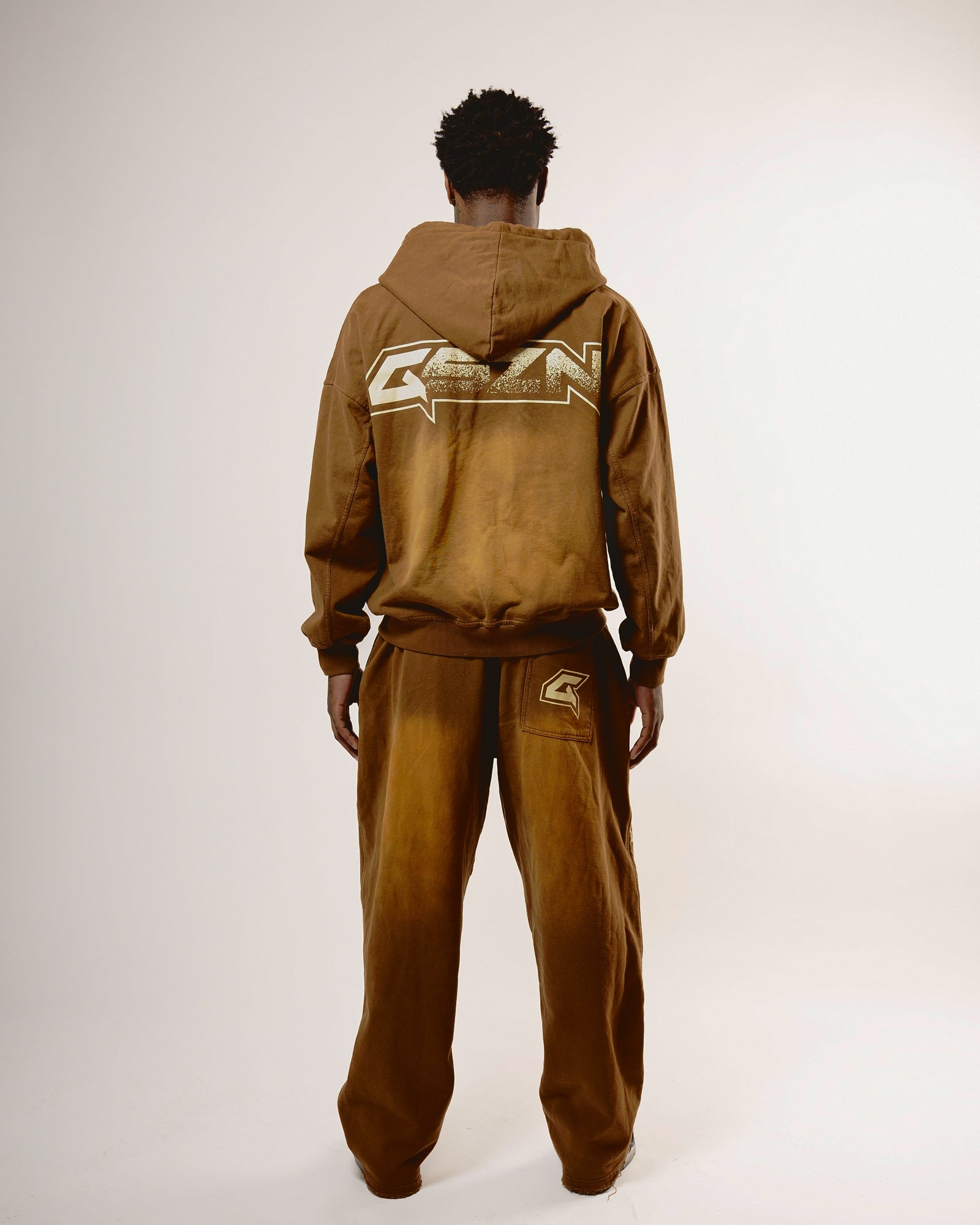 Caramel Wash Oversized Hoodie