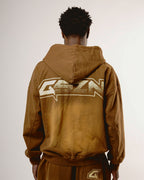 Caramel Wash Oversized Hoodie