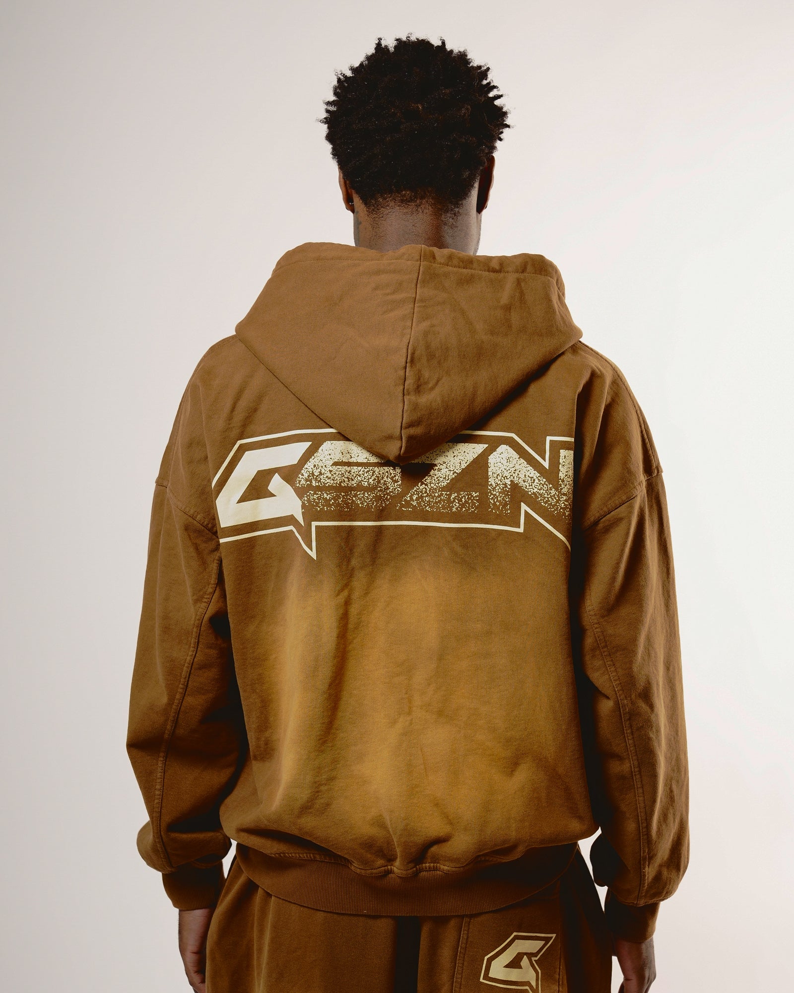 Caramel Wash Oversized Hoodie